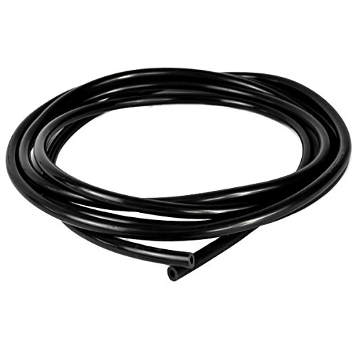 Ramair Filtri Vac5Mm-3M-Bk - Tubo Flessibile In Silicone, Colore: Nero, 5 Mm X 3 M