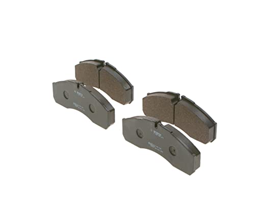 Bosch Bp1185 Pastiglie Freno, Asse Anteriore, Certificato Ece-R90, 1 Set Di 4 Pastiglie