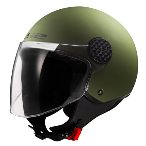 Ls2, Casco Moto Jet Sphere Ii Solid Military Green, Xl