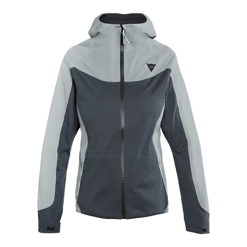 Dainese Hg Navagio Woman, Giacca Impermeabile Antipioggia Da Donna Per Bici, Mtb, Downhill, Enduro, All-Mountain, Ciclismo, Grigio/Grigio Scuro, S