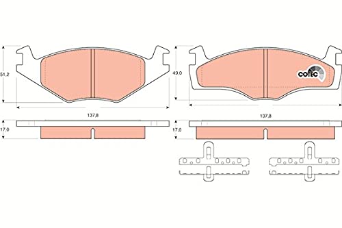 Trw Automotive Aftermarket Gdb1219 Pastiglia Freno
