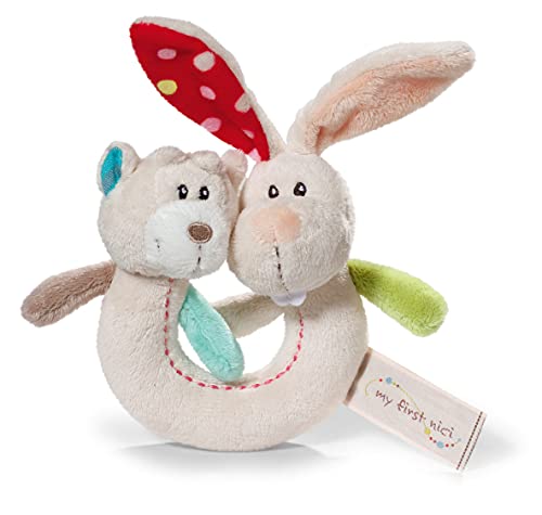 Nici 37877 Coppie Greifling Coniglio Tilli E Rubinetti Orso Con Il Crepitio