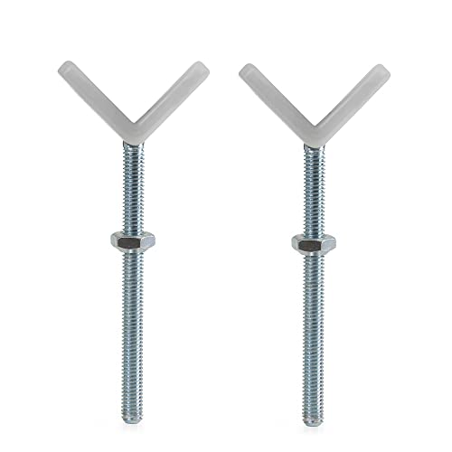 Hauck Y-Spindle Adattatore Ringhiere Profili Rotondi - Compatibile Con Cancelletti Di Sicurezza Per Bambini Per Porte E Scale Hauck E Estensioni - Sen