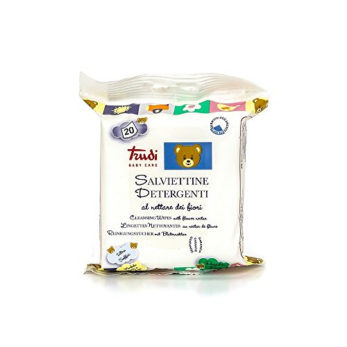 Trudi Baby 00435 - Salviette Per La Cura Dei Fiori, 20 Pezzi, Colore: Bianco
