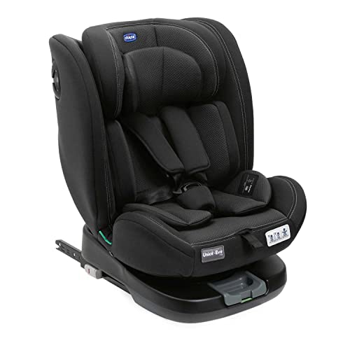 Chicco Unico Evo I-Size, Seggiolino Auto 0-36 Kg, Omologato Ece R129/03, Isofix Girevole A 360° E Reclinabile, Gruppo 0+/1/2/3 Da 0 A 12 Anni