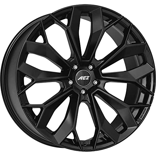 Aez Leipzig Black 5X112 Et43 Hb66.6 Alloywheel 10.5X22