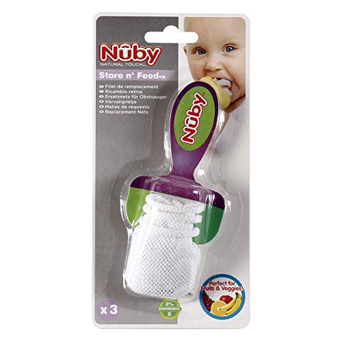 Nuby - Retine Di Ricambio Per Nibbler - 3 Pezzi