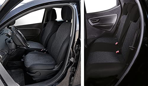 Coprisedili Personalizzati Lancia Ypsilon 11> Spinato Antracite, Serie Completa