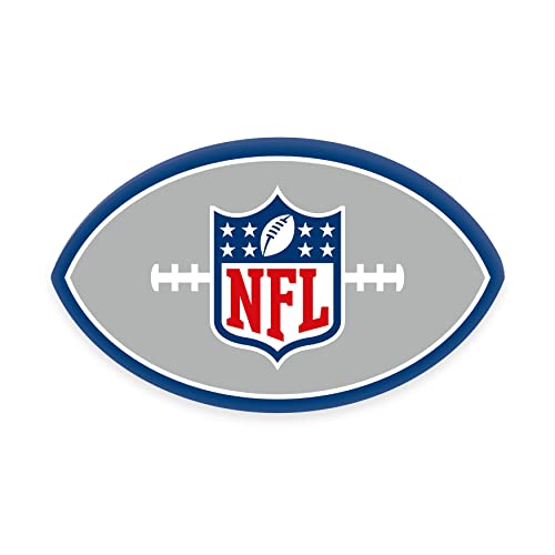 Herding Cuscino Sagomato A Forma Di Pallone Da Football Americano Nfl, 36 X 22 Cm, Poliestere