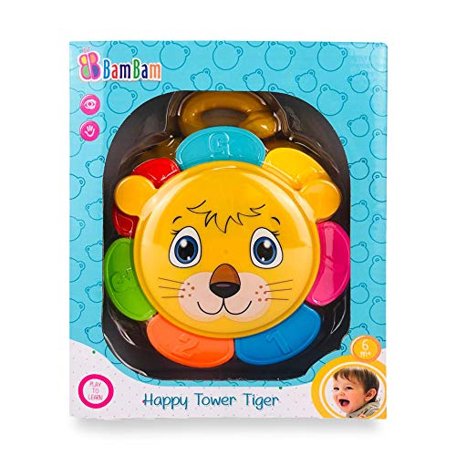 Giocattolo Creativo Per Bambini Neonato Bambam Allegra Torre Della Tigre 2841 Multicolore Unica