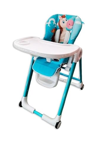 Aziamor Az1020 Seggiolone Pappa Pappy Snack Colore A Scelta Fantasia A Scelta (Azzurro)