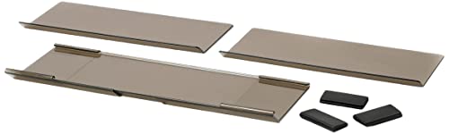 Prince Lionheart 0089 Adjustable Cookerguard - Protezione Per Piano Cucina Regolabile,Trasparente/Grigio - 660 G