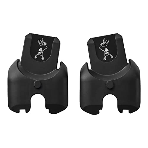 Maxi-Cosi Adattatori Seggiolino Auto, Kit Agganci Per Installare Il Tuo Ovetto Passeggino, Installazione Facile, Pulsanti Memory, Compatibile Con Pass