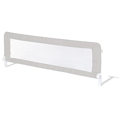 Roba Barriera Protettiva Klipp-Klapp, Inclinabile E Anticaduta, Lunghezza 135 Cm, Altezza 51 Cm, Telaio In Metallo, Resistente, Con Tela, Grigio
