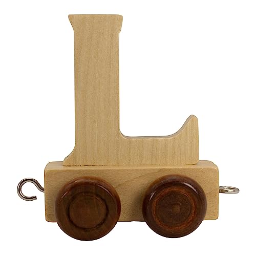 Carra In Legno, Lettere Treno, Lok, Waggon, A-Z, Nome A Scelta (L)