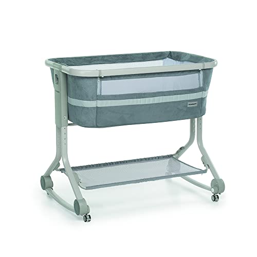 Foppapedretti Mybebè Culla Co-Sleeping, Per Bambini Dalla Nascita A 6 Mesi (Fino A 9 Kg), Perla