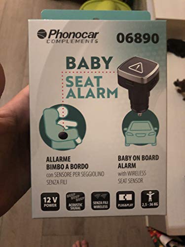 Phonocar 06890 Dispositivo Anti Abbandono Per Seggiolino Senza Fili