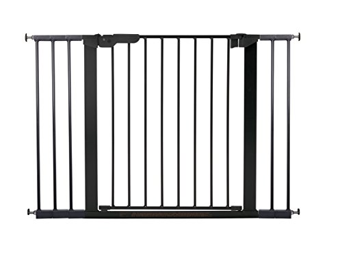 Babydan 60116-2695-02-85 Premier, Protezioni Delle Porte/Cancello Per Serraggio, Fabbricato In Danimarca E Testato Dal Tüv Gs, Colore Nero, 105.5 - 11
