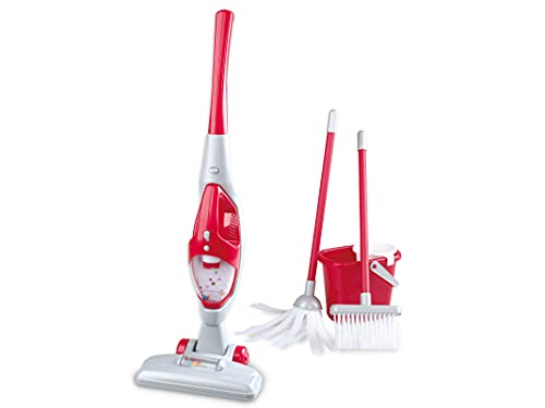 Teorema 66686 - Set Pulizie Giocattolo Per Bambini, Biancio E Rosso