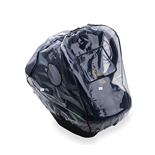 Hauck Parapioggia Ovetto Universale - Copri Ovetto Con Apertura Per Maniglia, Finestrina Con Fori Ventilazione - Facile Da Fissare, Pieghevole E Compa