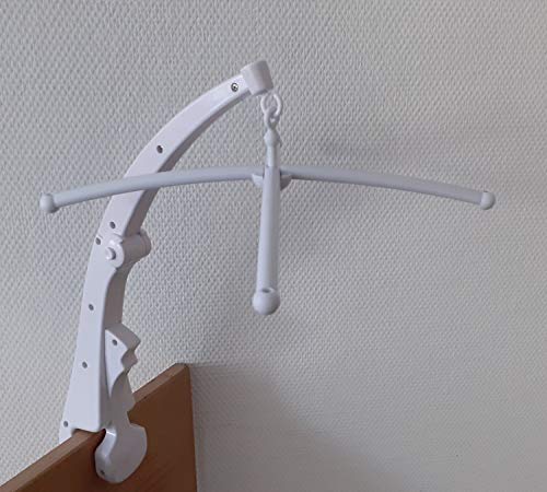 Niermann Standby 3488 - Supporto Mobile A Clip, 200 G, Colore: Bianco