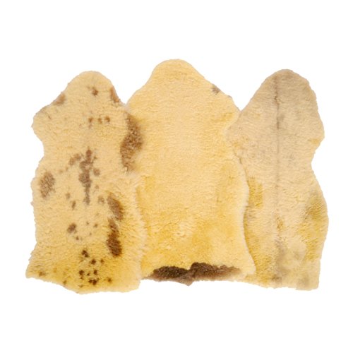 Kaiser Naturfelle 68210 - Pelliccia Per Bambini Midizin Con Divertenti Macchie Naturali, Ca. 70 X 90 Cm