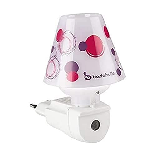 Badabulle B015005 Luce Notte Da Parete, Viola