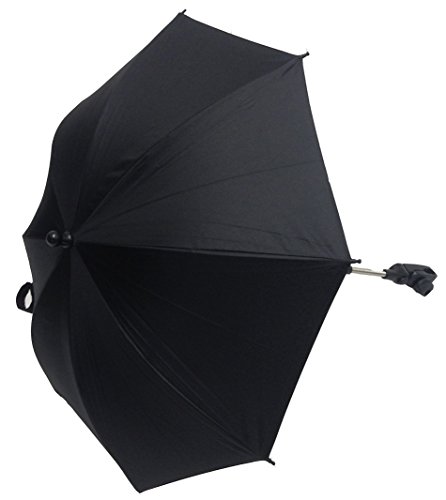 Baby Ombrellone Compatibile Con Mamas & Papas Pliko P3 Nero