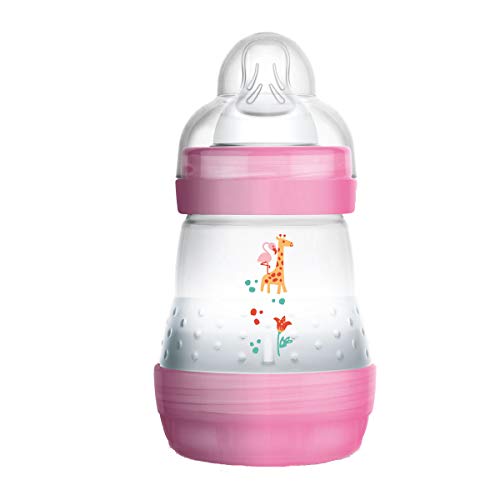 Istruzioni In Lingua Straniera - Mam Biberon Easy Start Anti-Colic A118 Biberon Anticoliche Brevettato Con Tettarella 1 In Silicone, Per Neonati Da 0