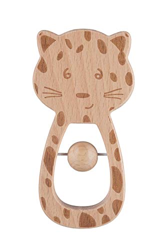 Bebeconfort Baby Sonaglio In Legno Fsc, Leopard, Safari
