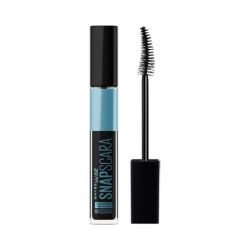 Maybelline New York Snapscara Mascara 9.5Ml - Pitch Black Waterproof