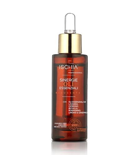Sali Di Ischia Professional - Sinergie Oli Essenziali Riducenti 30 Ml- Efficace Sugli Accumuli Adiposi -Drenante, Elasticizzante - Olio Di Mandorle, B