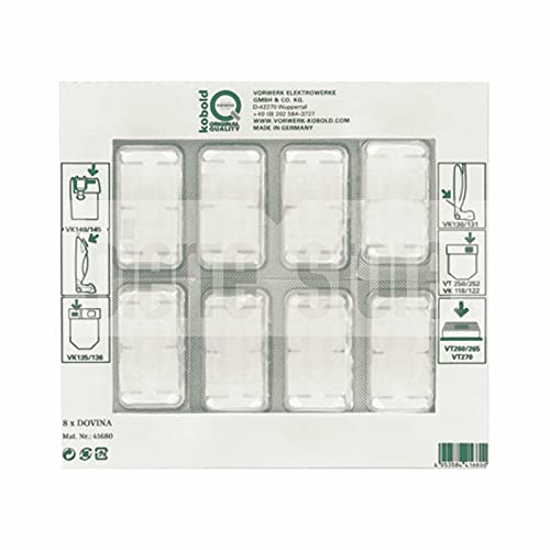 8 Chip Profumati Originali Per Vorwerk/Adatto Per Ko 130, 131, 135, 136, 140, 150 Vorwerk