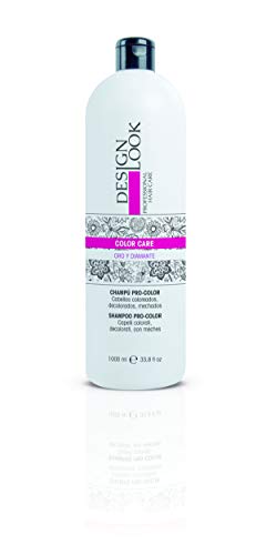 Design Look - Shampoo Pro-Color, 1000 Ml, Nero, Standard