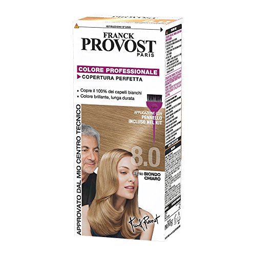 Franck Provost Colorazione Permanente Capelli, 8.0 Biondo Chiaro