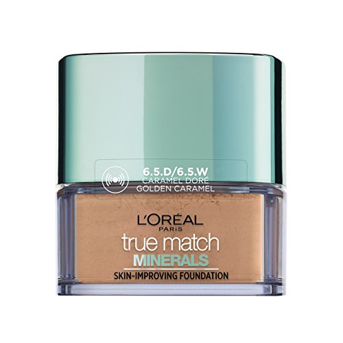 6 X L'Oreal True Match Minerals Skin-Improving Foundation - 6.5D/W Golden Caramel