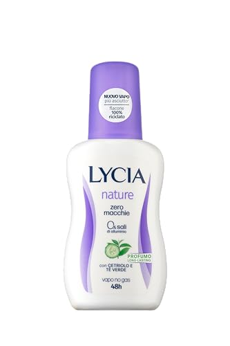 Lycia - Deodorante Vapo Nature, Con Cetriolo E Tè Verde 75Ml