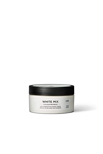 Maria Nila Colour Refresh, White Mix 100 Ml, Maschera Per Capelli Non Pigmentata, Per Ottenere Colori Pastello Quando Mescolata Con Altri Colori, Prod