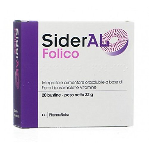 Pharmanutra Sideral Folico, 20 Bust