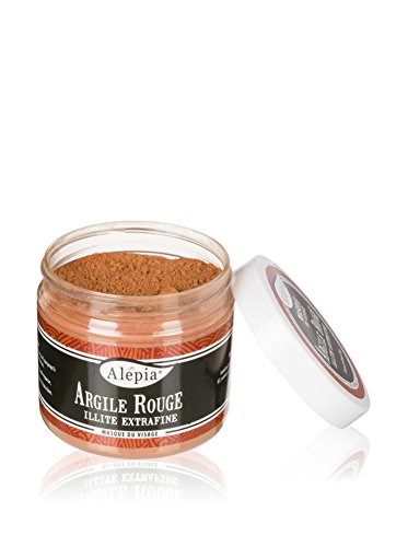 Alepia Face Mask, Red Clay Illit Superfine 180 Gr