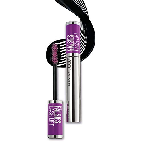 Maybelline New York Mascara Falsies Lash Lift, Effetto Laminazione Delle Ciglia, Scovolino A Doppia Curva Per Volumizzare E Incurvare, Nero, 9,4 Ml