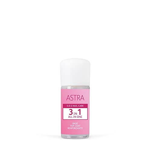 Base E Top Coat - 3 In 1 - All In One - 12 Ml - Astra