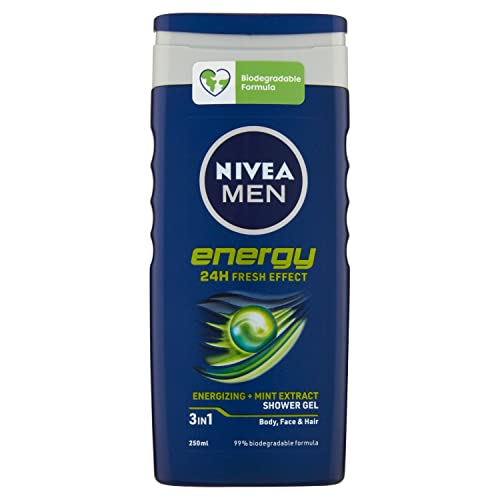 Nivea Men Doccia Shampoo Energy, 250Ml