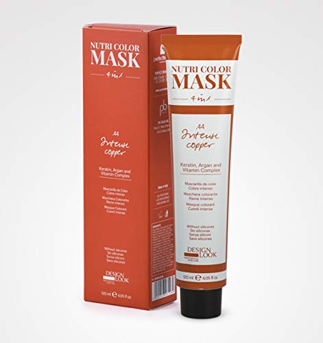 Design Look Nutri Color Mask 4 In 1 Intense Copper 120 Ml, Unico, Standard