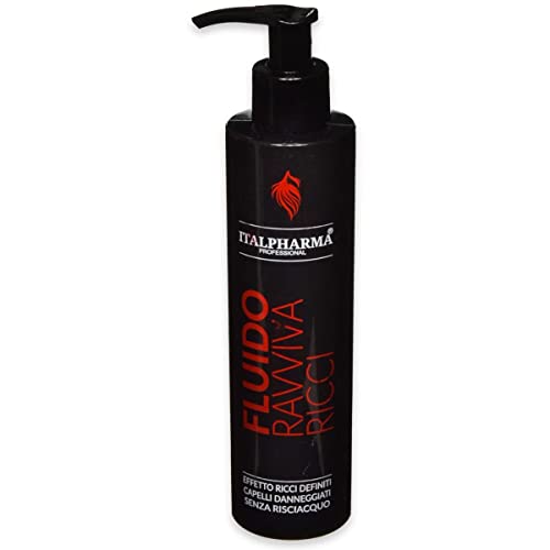 Italpharma Fluido Ravvia Ricci 200 Effetto Ricci Definiti Capelli Danneggiati Senza Risciacquo 200 Ml