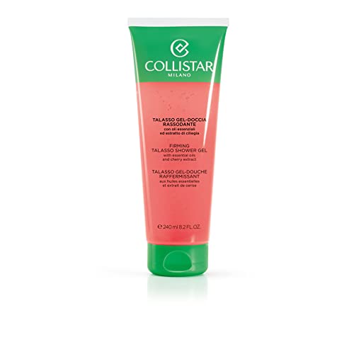Collistar Talasso-Gel Doccia Rassodante Con Estratto Di Ciliegia Italiana E Preziosi Oli Vegetali Tonificanti E Rassodanti, 240 Ml