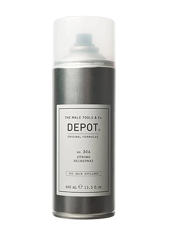 Depot N. 306 Strong Hairspray Lacca Volumizzante Fissaggio Forte 400 Ml