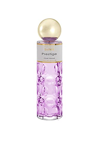 Parfums Saphir Prestige Eau De Parfum Con Vaporizzatore Da Donna, 200 Ml
