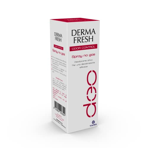 Dermafresh Deodorante Spray Odor Control No Gas. Ideale In Casi Di Ipersudorazione E Sudorazione Particolarmente Maleodorante - 100 Ml