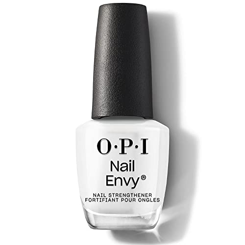 Opi Nail Envy | Alpine Snow | Smalto Rinforzante Colorato Per Unghie | Bianco, 15Ml